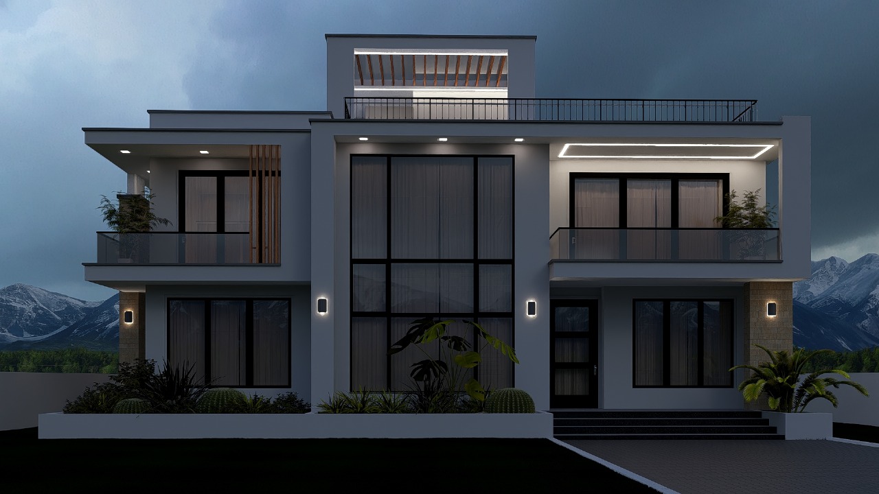 Modern Detached Mansion | Finesky